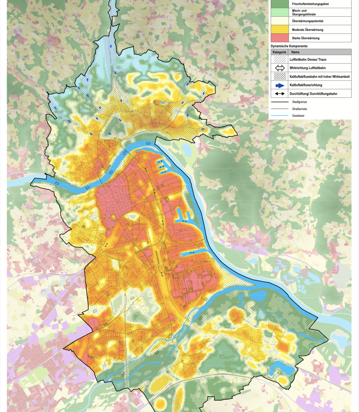 Klimaszenarien Linz 2050