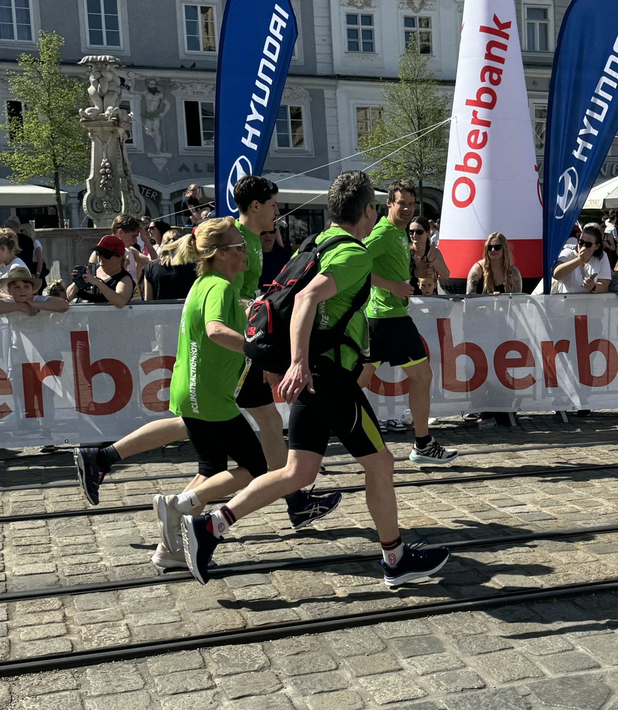 Linz Marathon im Zeichen des Klimawandels
